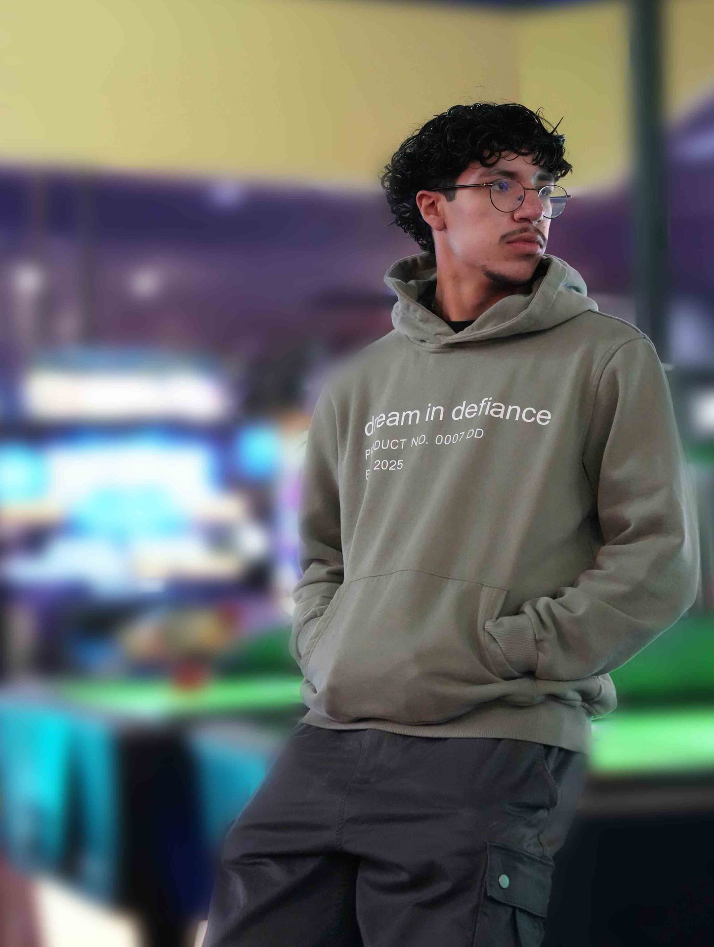Dream Military Green Unisex Hoodie